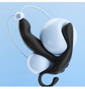 MizzZee - Aladdin Finger Pull Prostate Massager (Chargeable - Black)